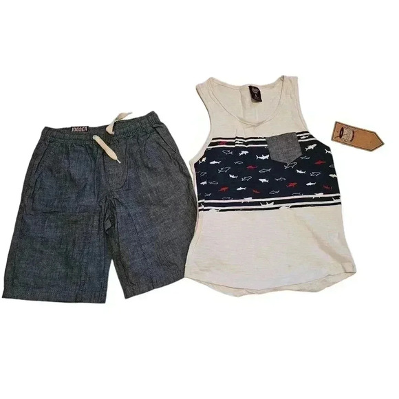 Retro Stich Jogger Shorts Set 6 NWT - Picture 1 of 3